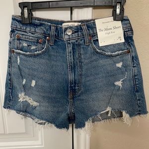 Abercrombie & Fitch High Rise Mom Short
